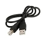 Digicharge USB Data Sync Printer Cable Lead, Compatible With CANON PIXMA TS3750i TS705a TS4150i TS6550i TR4755i HP DeskJet 2910 2922 4322 2810e HP Envy 6120e 6132e OfficeJet EPSON Expression Home