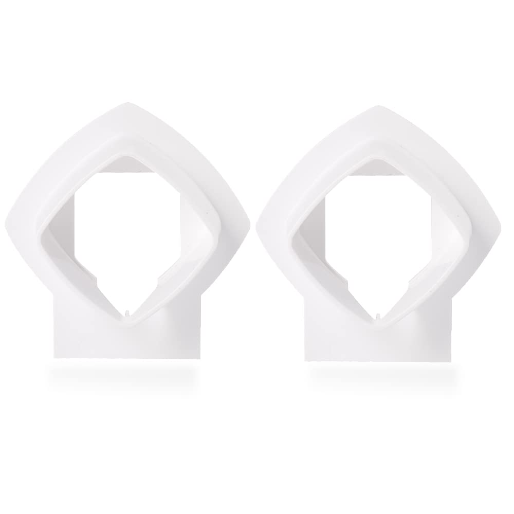 SIK Wall Mount Bracket Stand Holder for Linksys Velop Tri-Band Whole Home WiFi Mesh System, White 2 Pack