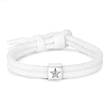 Metzm Braccialetti in corda incrociata in silicone per uomini e donne, regolabili e impermeabili da uomo, cinturino sportivo in gomma, gioielli regalo per ragazzi e ragazze, one size, Silicone, Senza