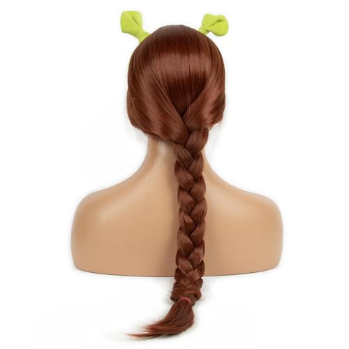 Image of H&Bwig 60s Retro Beehive Wigs for Women 70s Classic Style Cosplay Wig (Reddish Brown)