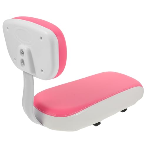 Selle de vélo avec dossier confortable et coussin mousse pour adulte et e-bike