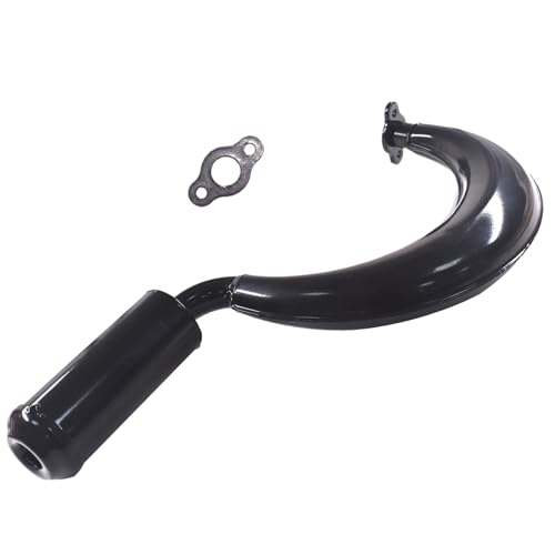 JRL 44mm Half Moon Muffle Exhaust Pipe With...