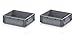 Produktbild 2x Eurobehälter-Eurobox 40 x 30 x 12 grau inkl. gratis Zollstock * 2er Set
