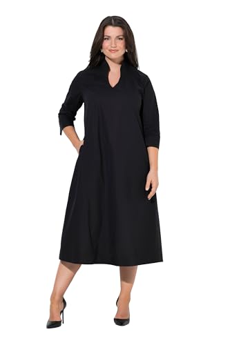 Robe midi en papertouch grandes tailles pour sublimer la silhouette
