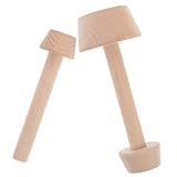 Moule à double extrémité : conception à double tête pour créer différentes tailles de bases de aux œufs, moules à en bois, poussoirs à aux œufs