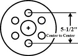 Everything for trailers, RVs and trucks and more - 6000# Build Your Own trailer For Axle Kit w/6 x 5.5 Lug Hubs FLANGED Round Spindle (FS1XN-2860)