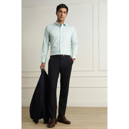 Image of Van Heusen Men's Cotton Slim Fit Durapress Superior Textured Shirt