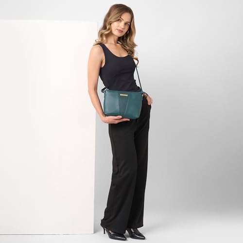Image of Caprese Reagan Medium Sling Bag for Women with Adjustable Strap & Zipper Closure for Comfortable Wear | Versatile Handbag for Everyday Use, Travel, and Special Occasions