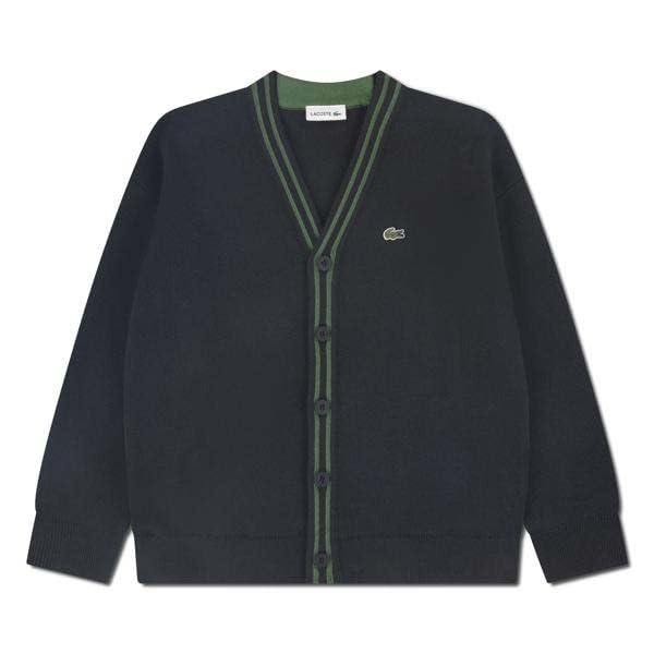 Jersey Lacoste juvenil 14 años de abrigo cómodo en punto fino original