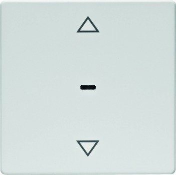 Tecla simple de persianas Berker pour salon moderne