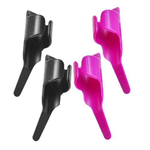 ORFOFE 4 piezas Protector de Dedos para Costura Ergonomía Precisión Fabricación Herramienta para Planchar y Sujetar Hogar