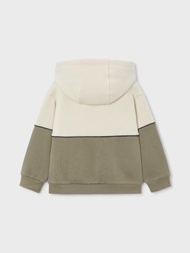 Mayoral Color Block Pullover for Boys Tahini2