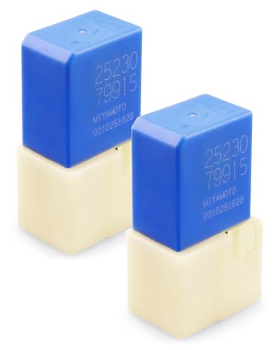 25230-79917 Relay 4 Pin Fit for Nissan Titan Versa Xterra Infiniti 2004-2015 Fit for Nissan Pathfinder 2013-2020 (2 Pack)