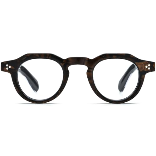 Image of HEPIDEM Acetate Glasses Frame Men Women Square Eyeglasses Optical Spectacles MZEPH