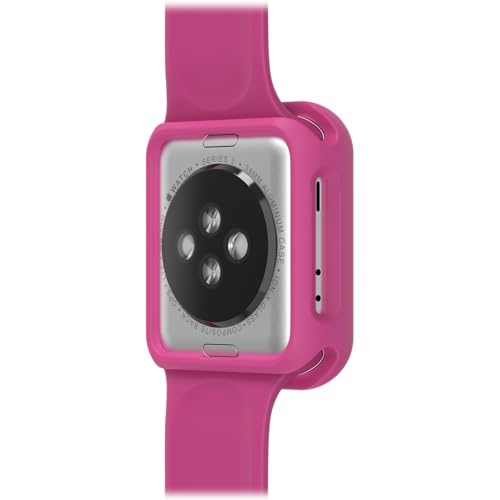 Image of OtterBox - Apple Watch Series SE /4 /5 /6, 44mm Exo Edge Bumper Case - Protective Case for Smartwatch, Sleek & Precision Fit (Pink)