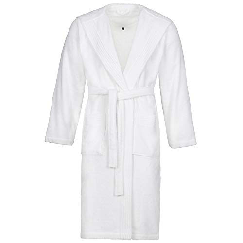 Preisvergleich Produktbild Vossen Damen & Herren Vegan Life Bademantel weiß, XL