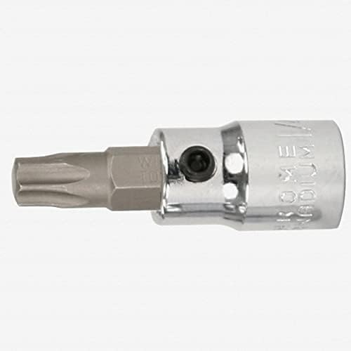 Seguridad Torx Bit Socket 1/4 SqDr T40s
