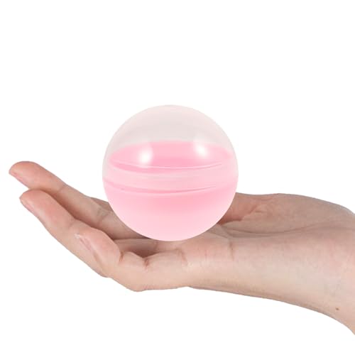 Gadpiparty Cápsula Redonda Colorida 50 Peças Caixa De Máquinas De Venda Automática Vazia Brinquedo D