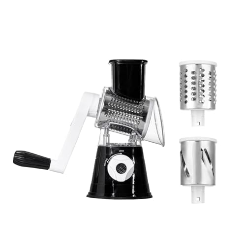 Cortador manual multifuncional con manivela para cocina miniatura 1