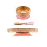 👶 【Ventosa Extraíble】: La base de succión del cuenco de bambú es extraíble. Entonces, si los años de lactancia materna de su hijo han pasado del crecimiento, este cuenco sigue siendo muy útil durante la cena.