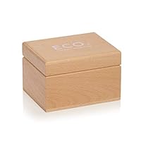 ECO. Modern Essentials Wooden 12 Essential Oils Box,