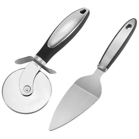Lychico Stainless Steel Pizza Cutter Set Cover