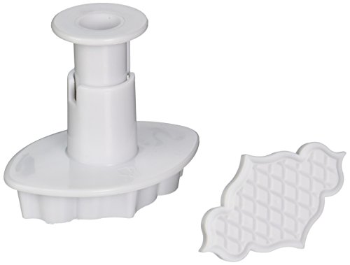 NY Cake Plaque Embossing Plunger, Set of 2