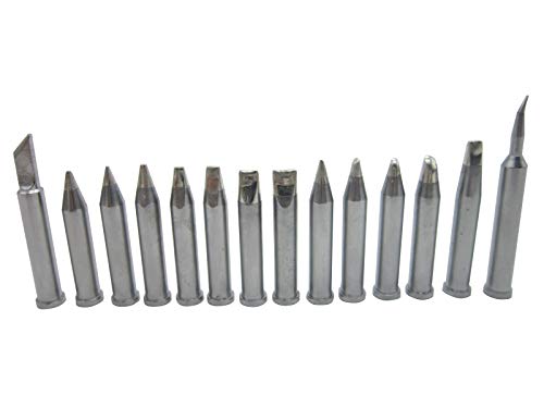Image of XT Series XTKN O H A B C D E F AA BB CC M X Soldering Tip replacement fit WXP120 WP120 WP120IG WX1010 WX2020 WT1010H WD1000HPT Solder Station Iron Consumer Tips (14 Pieces)