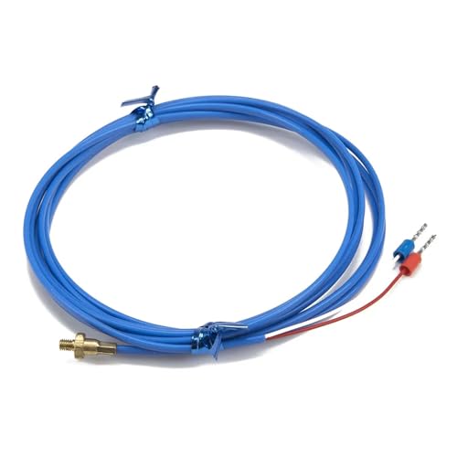 Sensor termopar tipo K con perno M4 y cable de 2m para extrusor 2