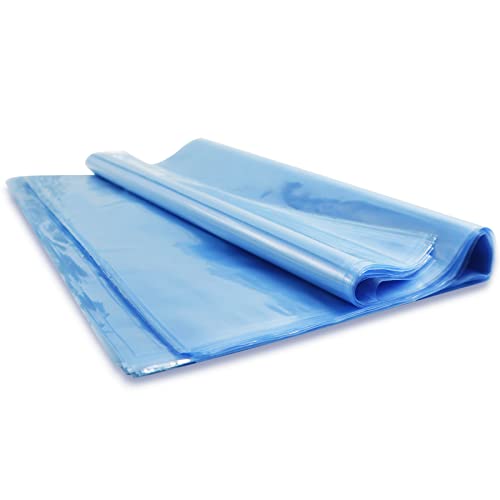 50 Pièces Grands Sacs d'Emballage Thermorétractable en Pvc, Transparents 40 x 50 Cm, Sac en Film Thermorétractable pour l'Emballage de Cadeaux, Projets de...