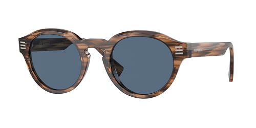 BURBERRY Sunglasses BE 4404 409680 Striped Brown Dark Blue