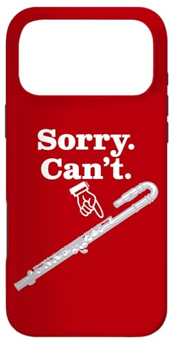 �u���߂�Ȃ����B�ł��܂���B�A���g�t���[�g�v�t���[�g�t�҂̂��߂̃t���[�g���[���A Alto Flute Joke �X�}�z�P�[�X iPhone 17 Pro Max �p