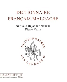 Paperback Dictionnaire français-malgache [French] Book