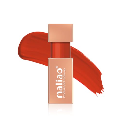 Image of Maliao Color Last Matte Lipstick - Long-Lasting, Vibrant Shades (CRIMPSON)