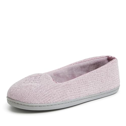 Opiniones y reviews de remate de lavadoras comprados en linea. 44 Dearfoams Rebecca - Pantuflas de chenilla con espalda cerrada para mujer, Ciruela esmerilada., 9-10 US