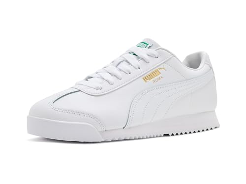 Image of Puma Men's Roma, 24-Standard-Puma White-Archive Green, 7.5
