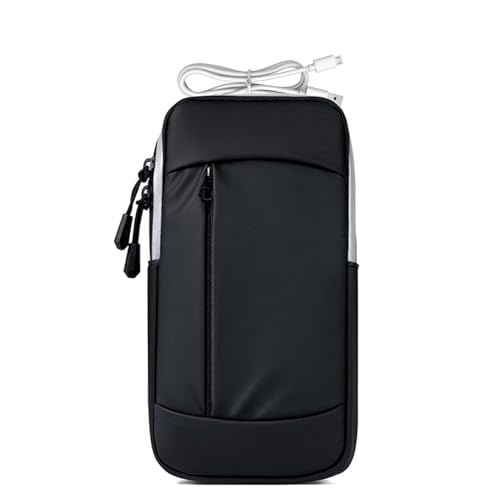 Brazalete para teléfono celular, brazalete para teléfono, soporte para teléfono celular, soporte para llaves con correa ajustable, banda de brazo impermeable para correr, caminar y entrenar en el