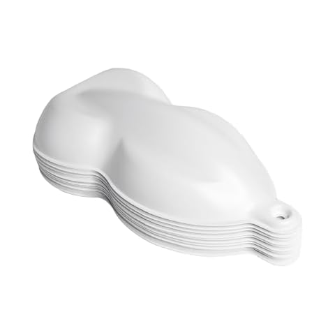 Speed Shapes (10) White Plastic Car Models for Auto Paint Display, Wrap and Tint Sample Display | Made in USA Cover