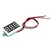 Produktbild Mini Größe LED Panel Spannung Meter 3-Digital Anpassung Voltmeter 3-Digital LCD Display Einstellung Voltmeter 200ms / Zeit