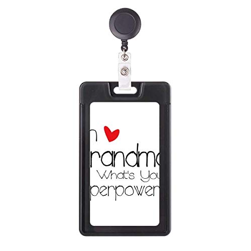 Badge rétractable Grandma porte-carte enrouleur pour infirmière