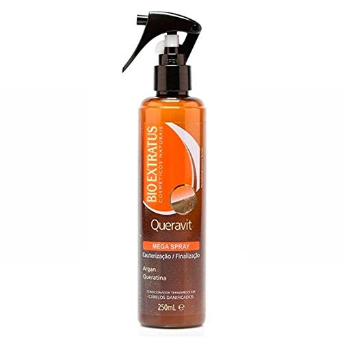Linha Queravit (Tratamento Instantaneo) Bio Extratus - Mega Spray Cauterizacao e Finalizacao 250 Ml - (Queravit (Instant Treatment) Collection - Cauterization and Finisher Mega Spray 8.45 Fl Oz)