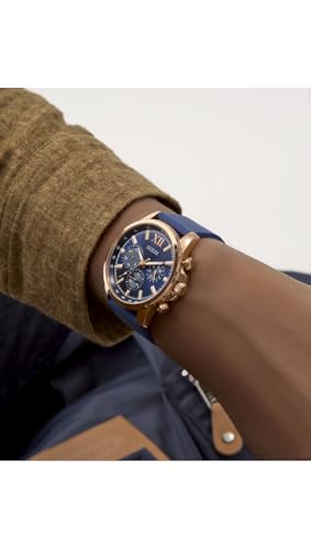 Image of GUESS Walker Analog Watch for Men with Round Dial & Water Resistant Man's Wrist Watches