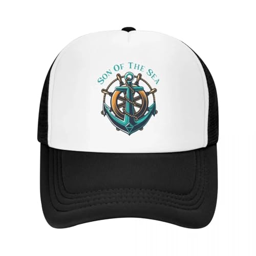 Chapeau personnalisé réglable contre le soleil style nautique