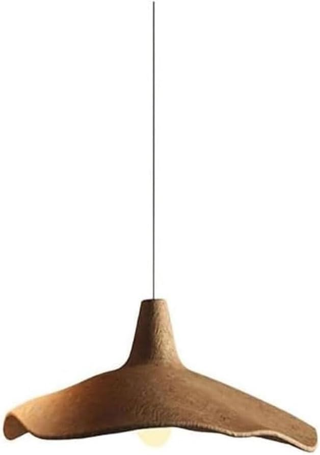 Lustre lotus en bronze suspension vintage de style ferme moderne