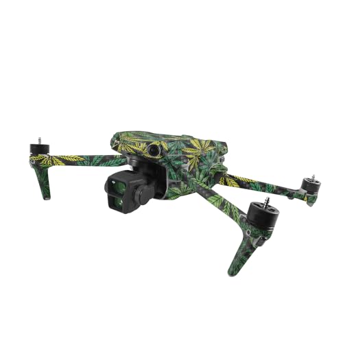Image of MightySkins Carbon Fiber Skin Compatible with DJI Air 3 - Cannabis Culture | Protective, Durable Textured Carbon Fiber Finish | Easy to Apply