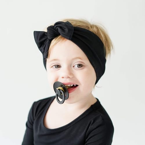 KYTE BABY Rayon Made From Bamboo Bow, (6-12 Months, Midnight)3