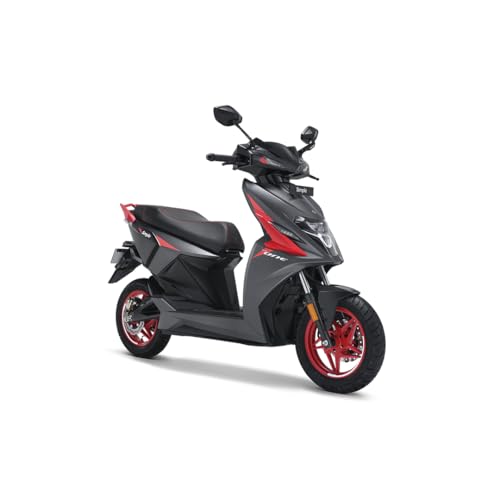 Image of Simple Energy ONE Electric Scooter | 265 km Range | 115 km /h Top Speed | 5kWh Battery | Brazen X (Black and Red)| Advance Booking for Ex-Showroom