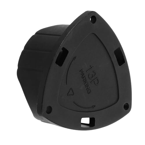 IWOWHERO Couvercle de Prise Remorque Broches Protection Antipoussière Capuchon Insert Carré pour Attelage Voiture Camion Accessoire