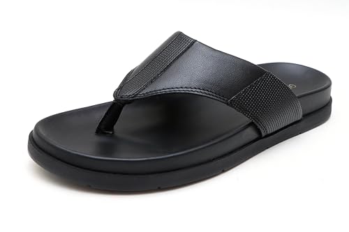 Image of GIBBON'S Series Men's Leather Sandals|Ethnic, Formal, Office Slipper for Man