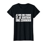 Femme T-Shirt Femme Zemmour 2022 Tee Shirt Zemmour Prsident Z T-Shirt